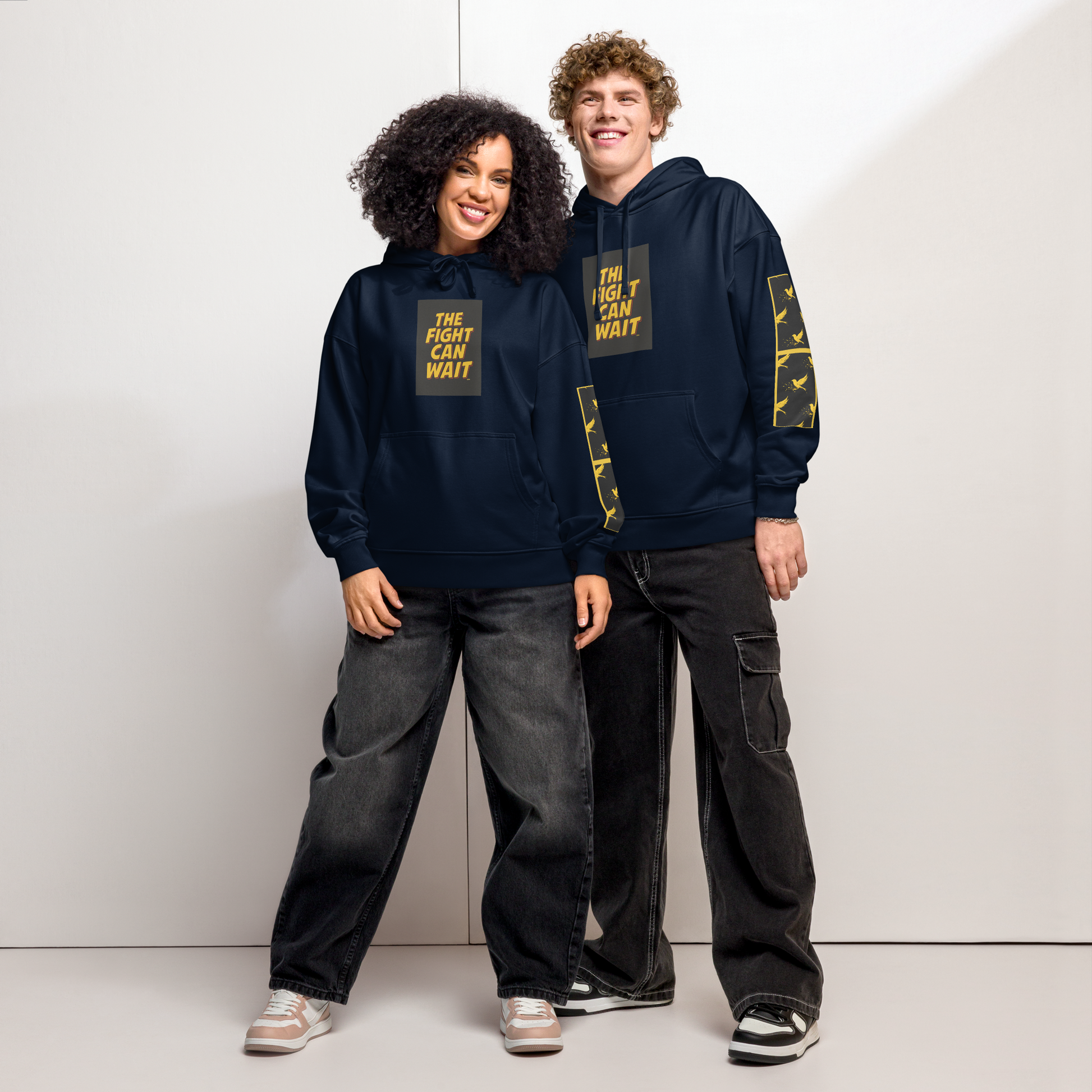 Hero Unisex Organic Relaxed Hoodie